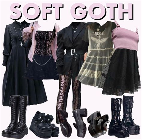 light goth aesthetic|comfortable goth outfits.